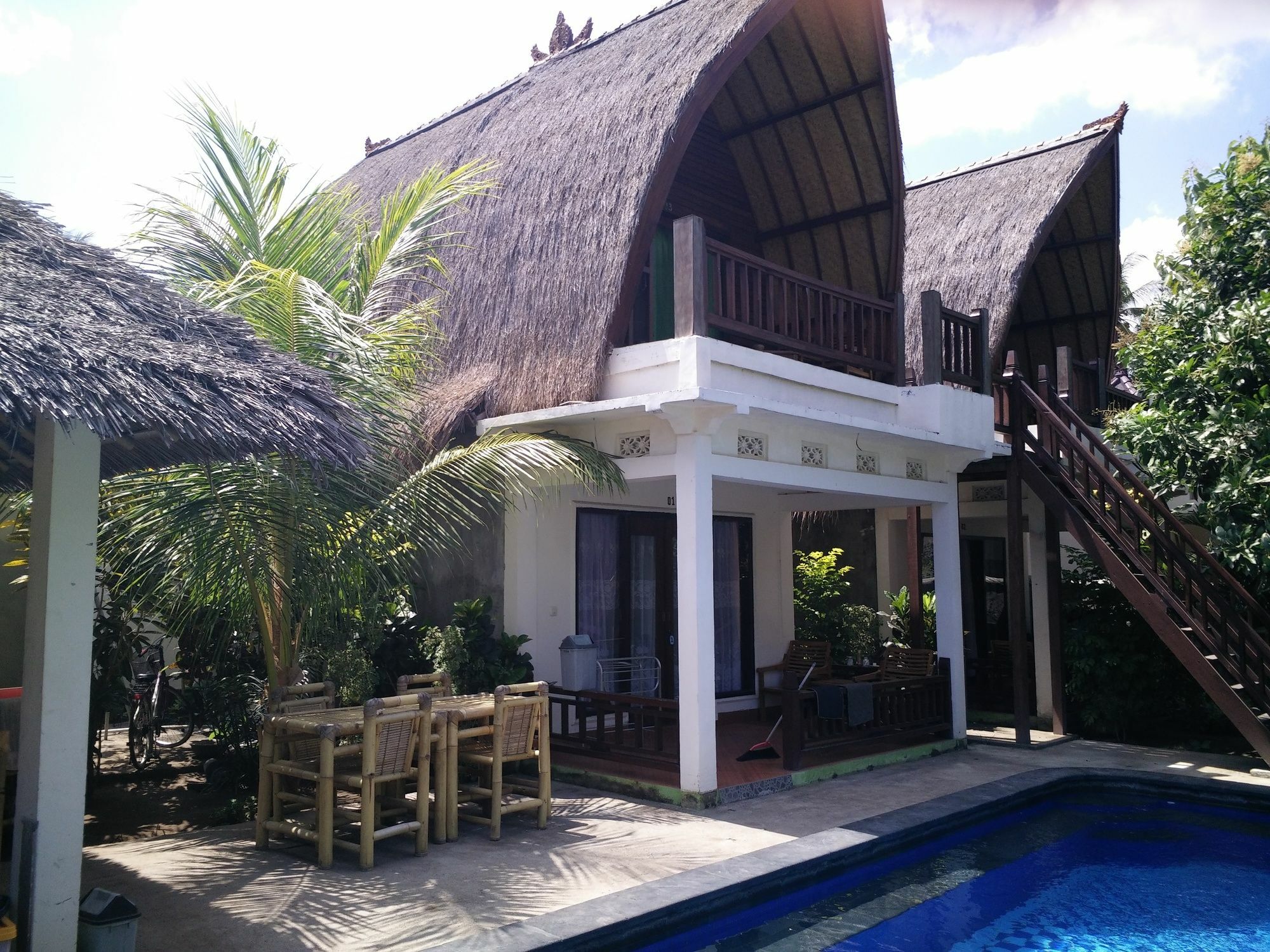 Susan Bungalow Hotel Gili Air Exterior photo